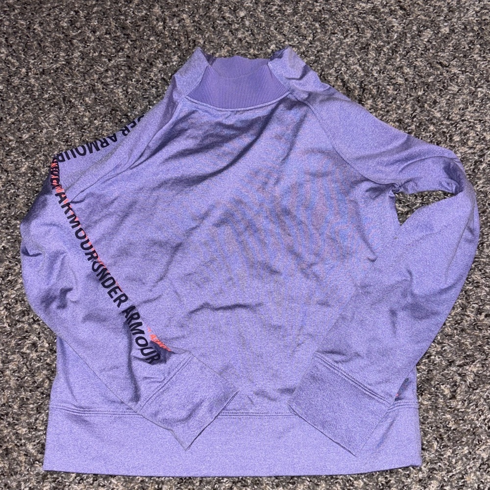 Kids Under Armour Lavender Sweatshirt